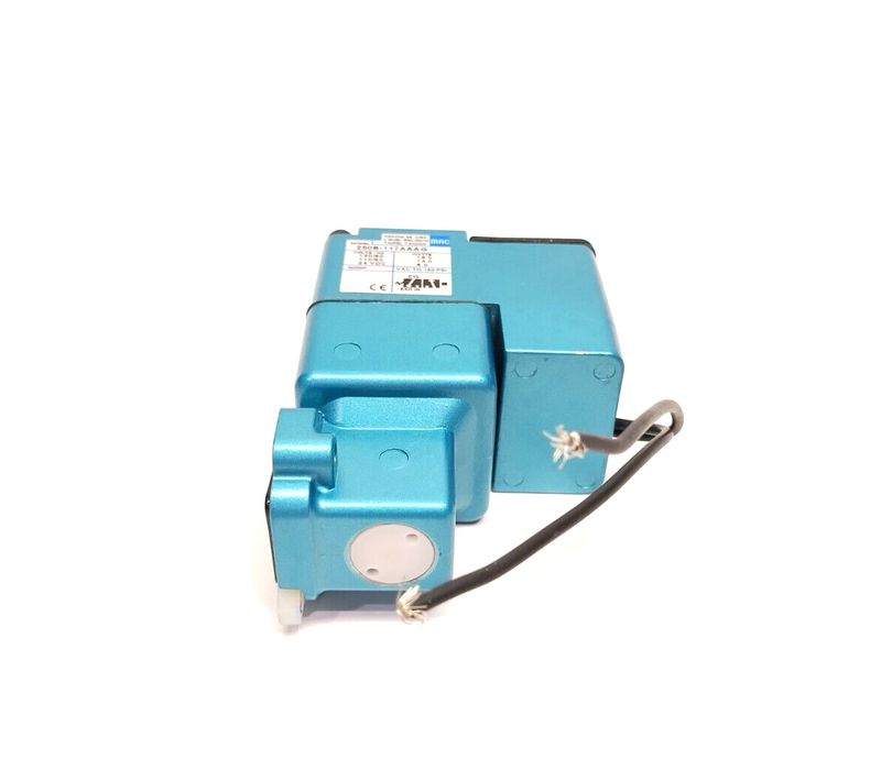 Mac Valves 250B-117AAAG Valve-less Base Solenoid 120VAC 15W 24VDC 6W 150PSI - Maverick Industrial Sales