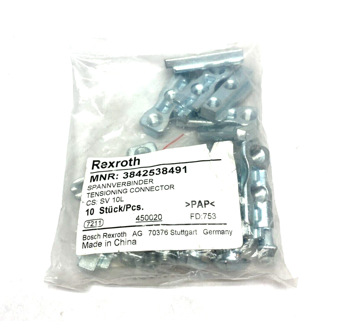 3842538491 | Bosch Rexroth Tensioning Connector SV 10L PKG OF 10 - New - Maverick Industrial Sales