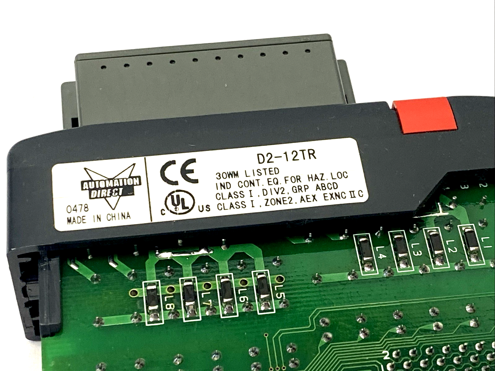 D2-12TR | Automation Direct DirectLOGIC DL205 Relay Output Module, 12 Pt. - Used - Maverick Industrial Sales
