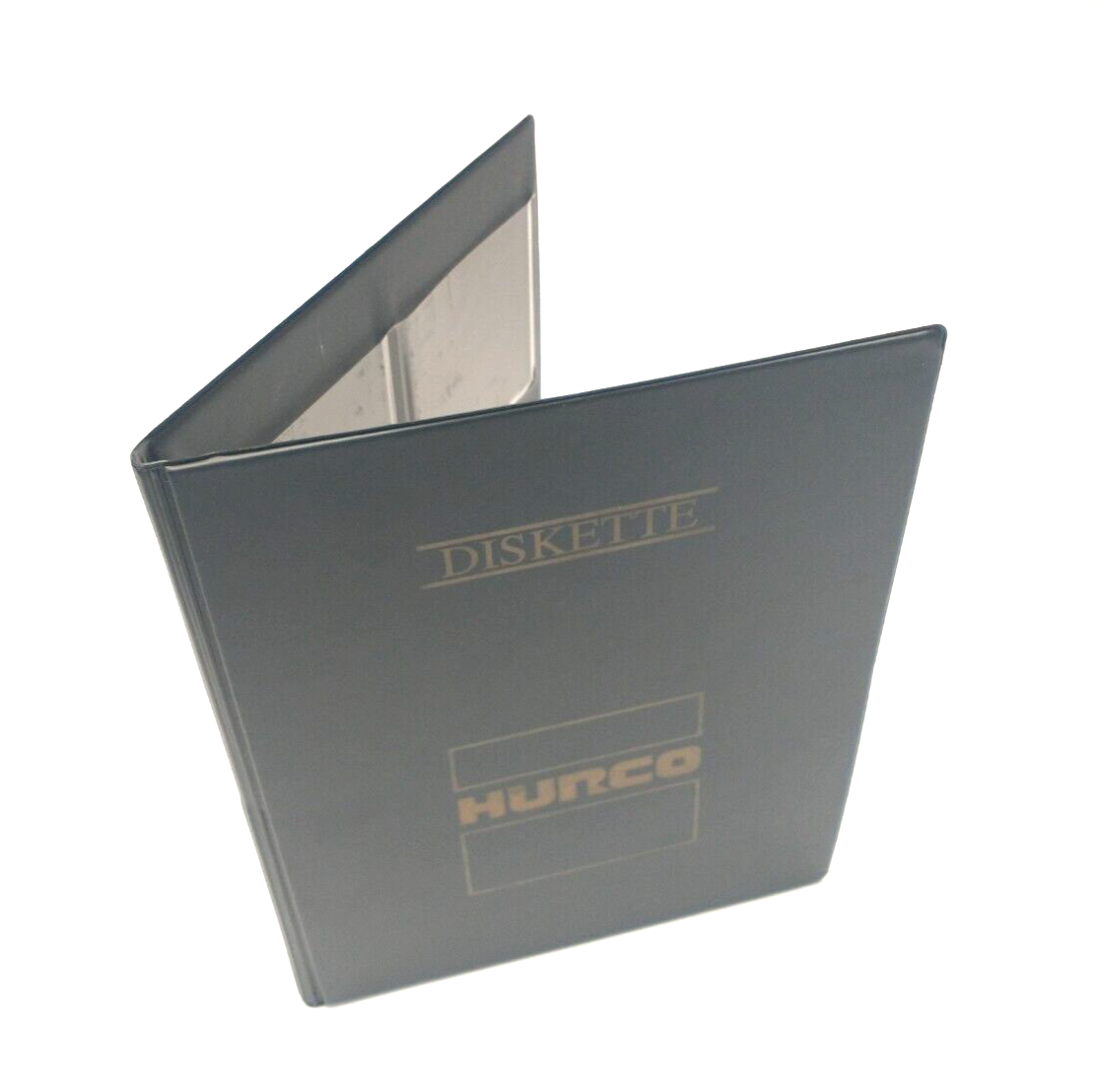 Hurco Hardcover CNC Machine Diskette Software Folder/Binder 4-Slot Case - Maverick Industrial Sales