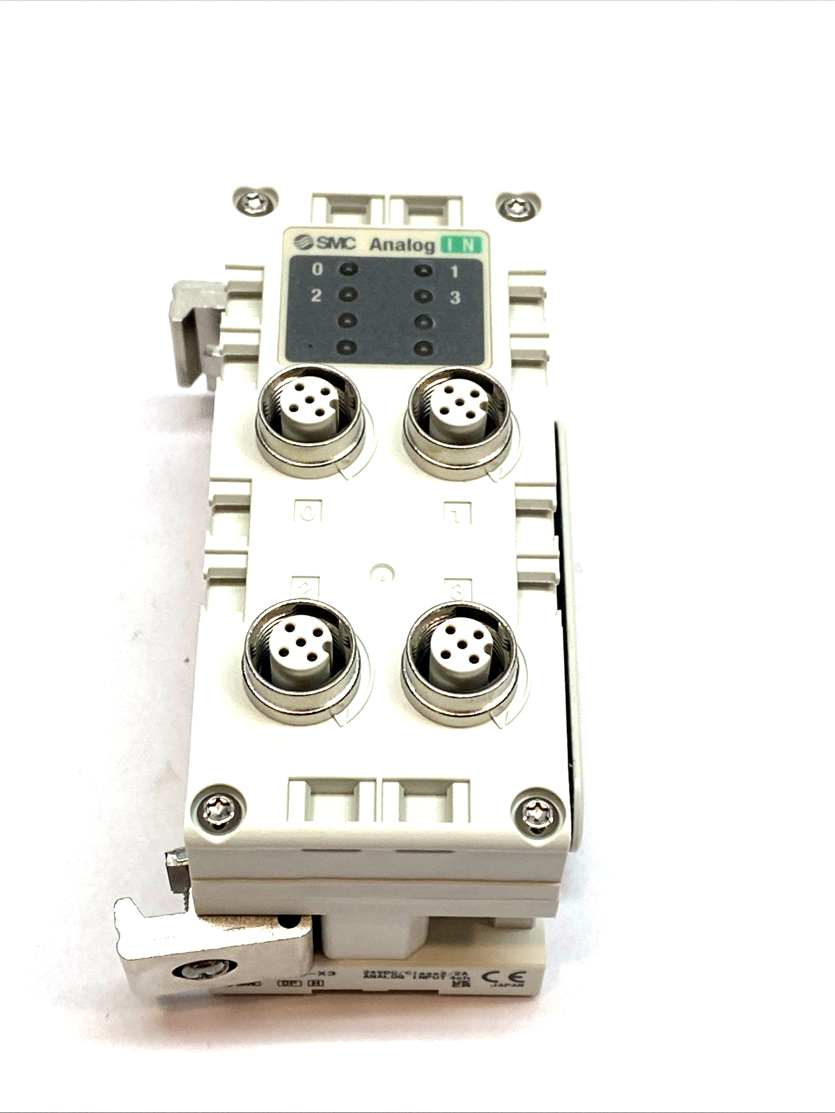 EX600-AXB-X3 | SMC Analog Input Unit 4-Ch M12 24VDC - New – Open box - Maverick Industrial Sales
