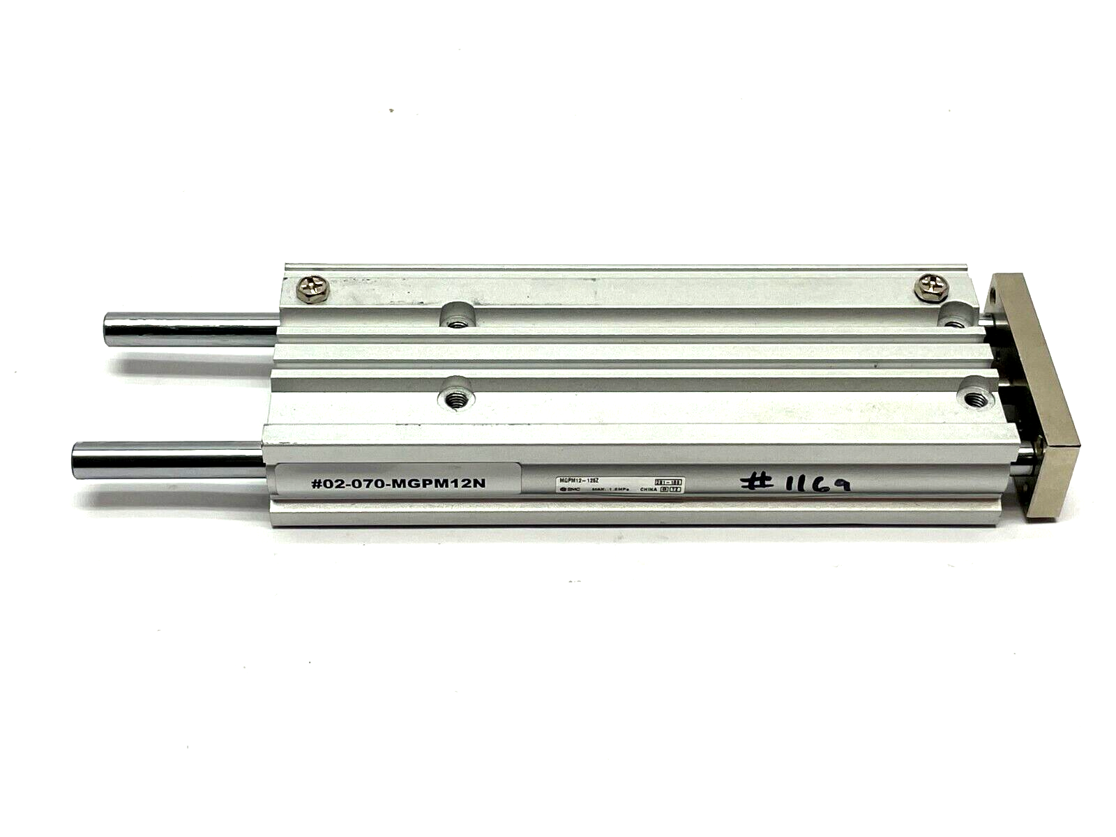 SMC MGPM12-125Z Compact Guide Cylinder - Maverick Industrial Sales