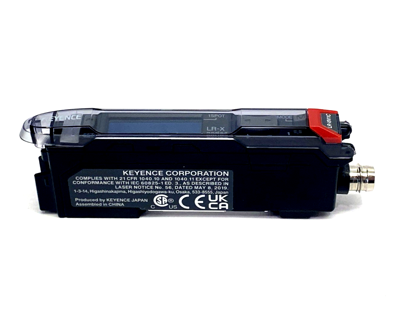 Keyence LR-XN11C Separate Amplifier Model, Amplifier Main Unit M8 Connector Type - Maverick Industrial Sales
