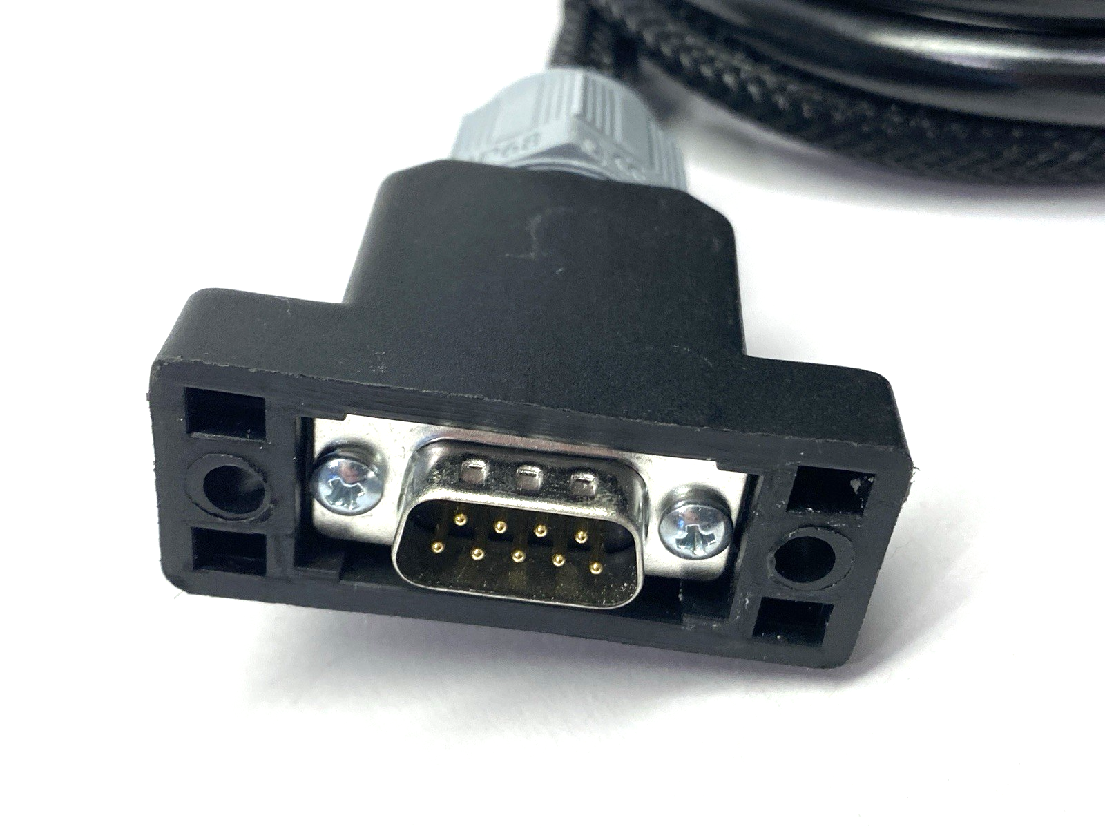 Double-Ended Cable Assembly D-Sub 9-Pin Male to PMA-0 8-pin Female Connector - Maverick Industrial Sales