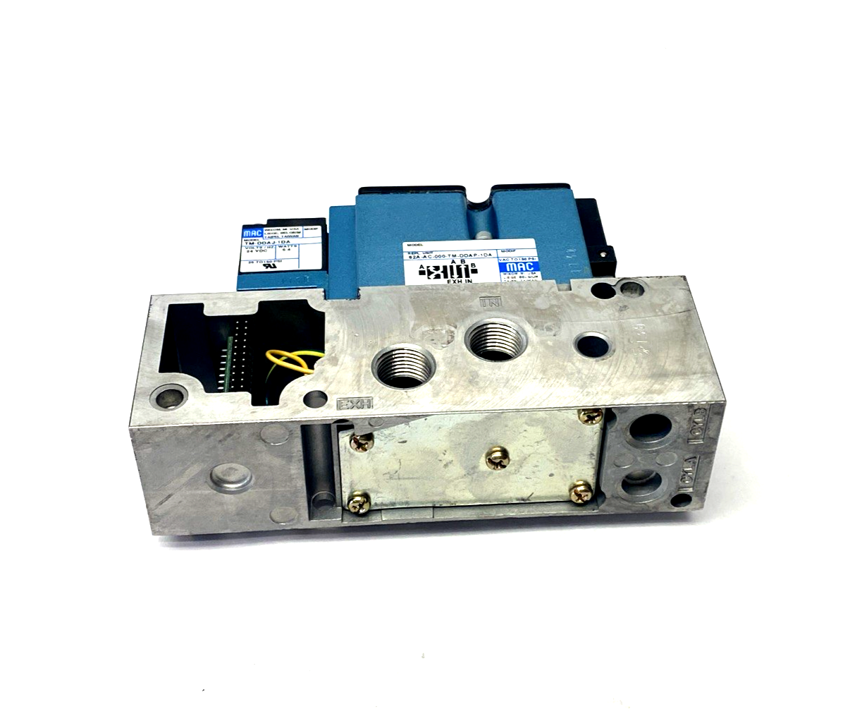 MAC Valves 82A-AC-000-TM-DDAP-1DA Valve TM-DDAJ-1DA - Maverick Industrial Sales
