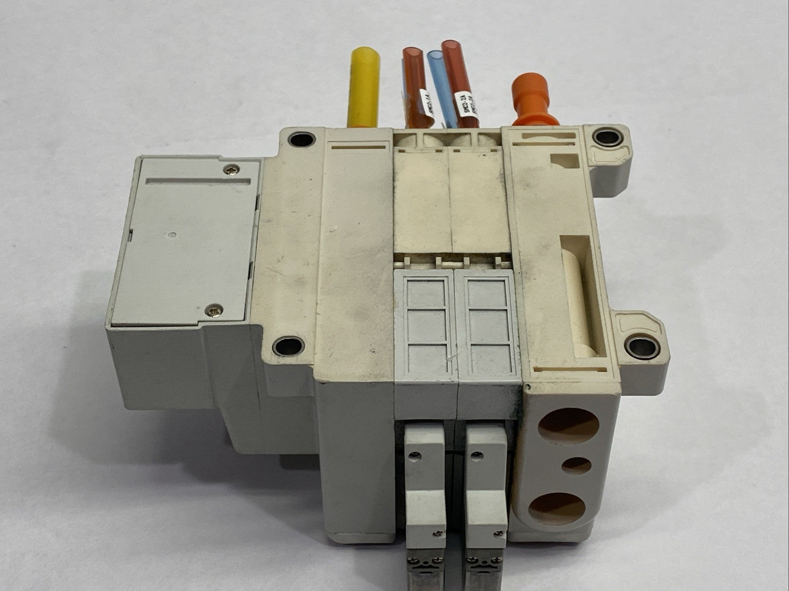 SMC VV5QC21-02N9FD2 Pneumatic Manifold 2-Station w/ D-Sub Connector - Maverick Industrial Sales