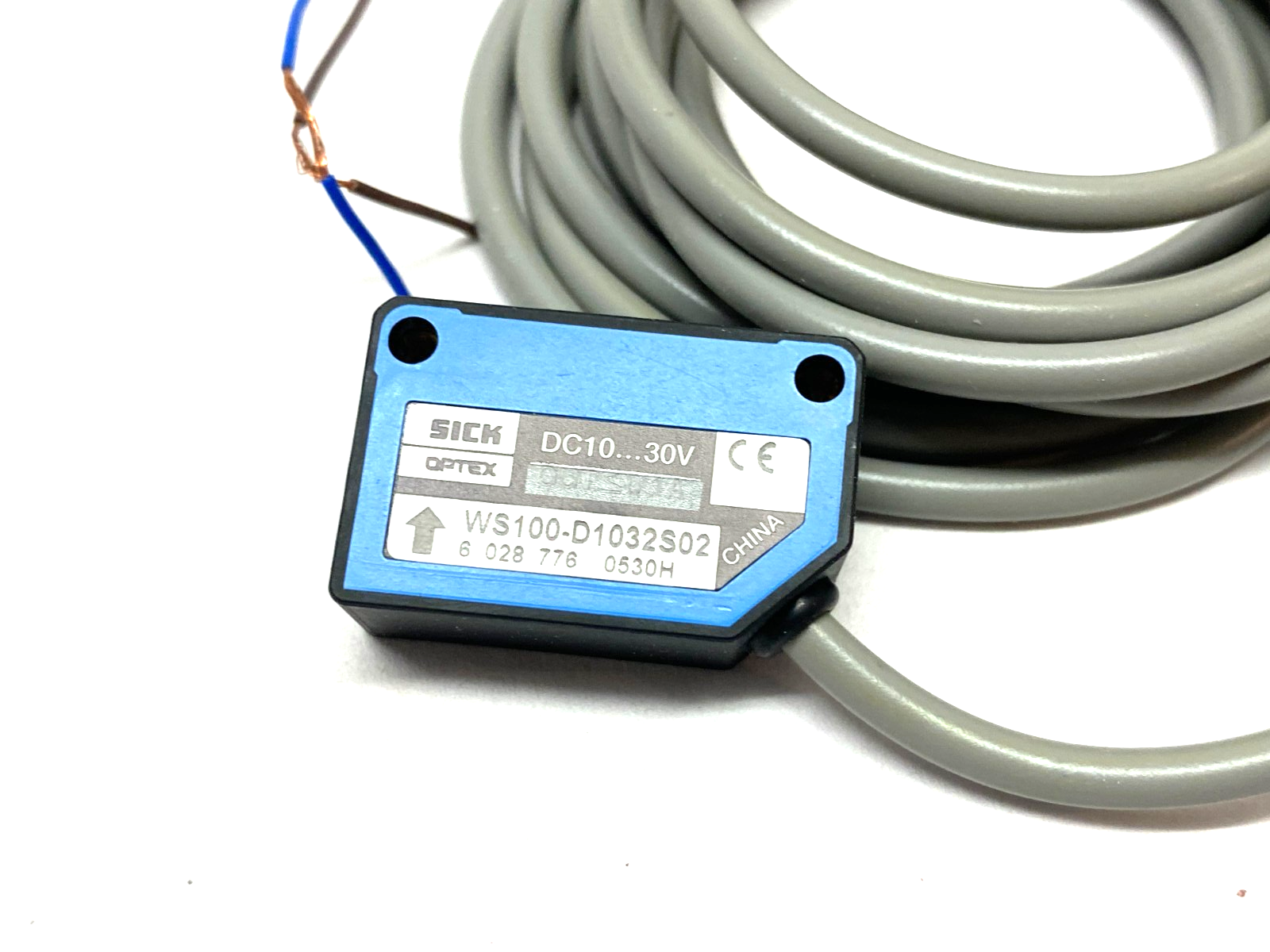 Sick WS/WE100-N1432S02 Through-Beam Photoelectric Sensor Set NPN 15m 6028690 - Maverick Industrial Sales