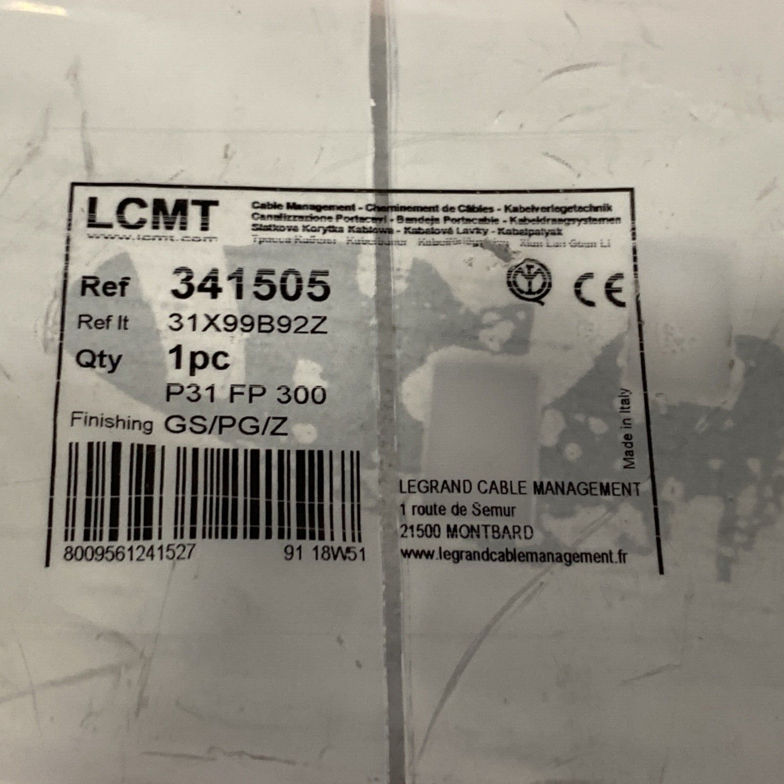 Legrand 341505 Bumper Strip 31X99B92Z P31 FP 300 GS/PG/Z - Maverick Industrial Sales