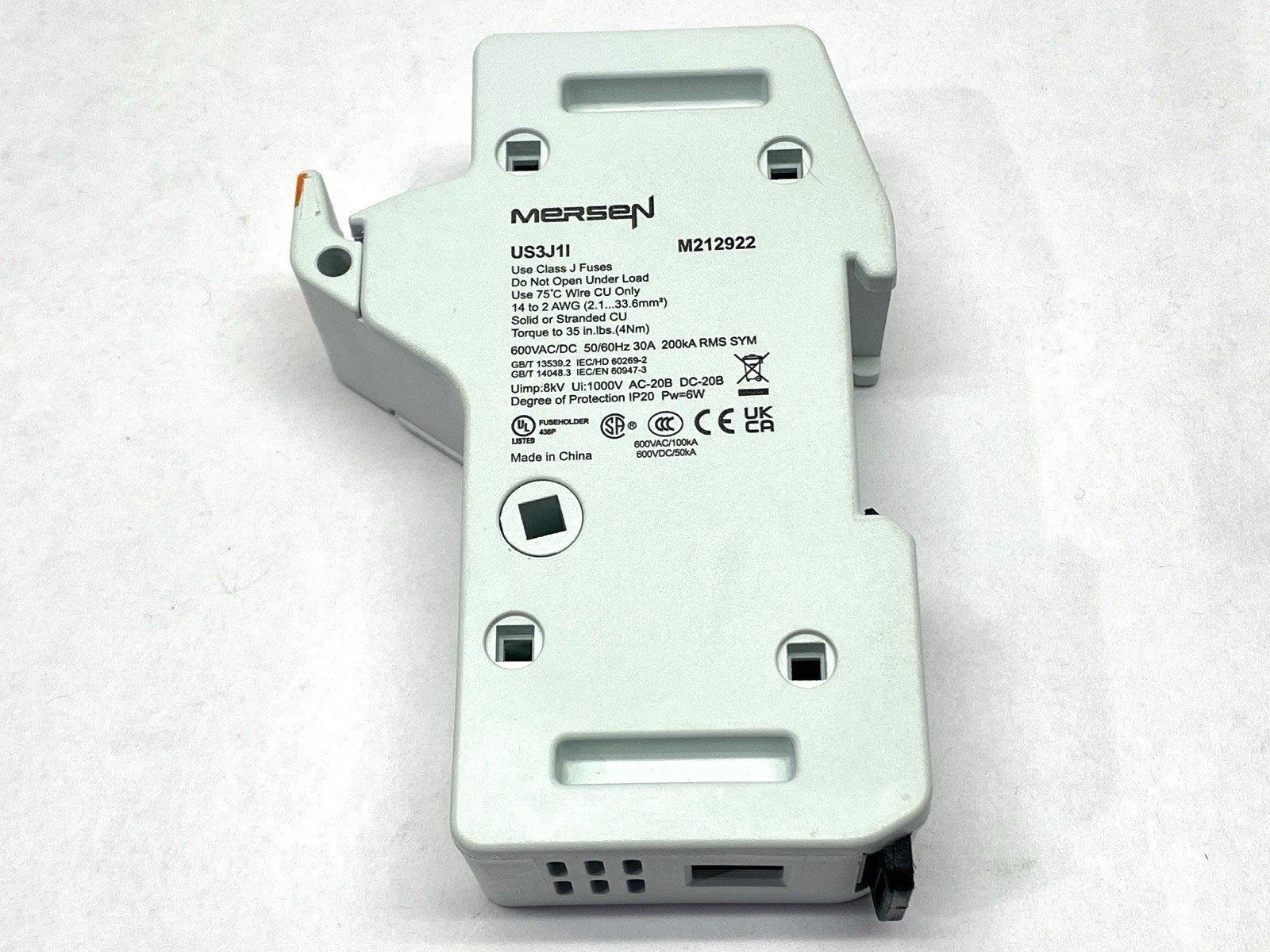 Ferraz Shawmut US2J1 Fuse Holder Class J M212922 - Maverick Industrial Sales