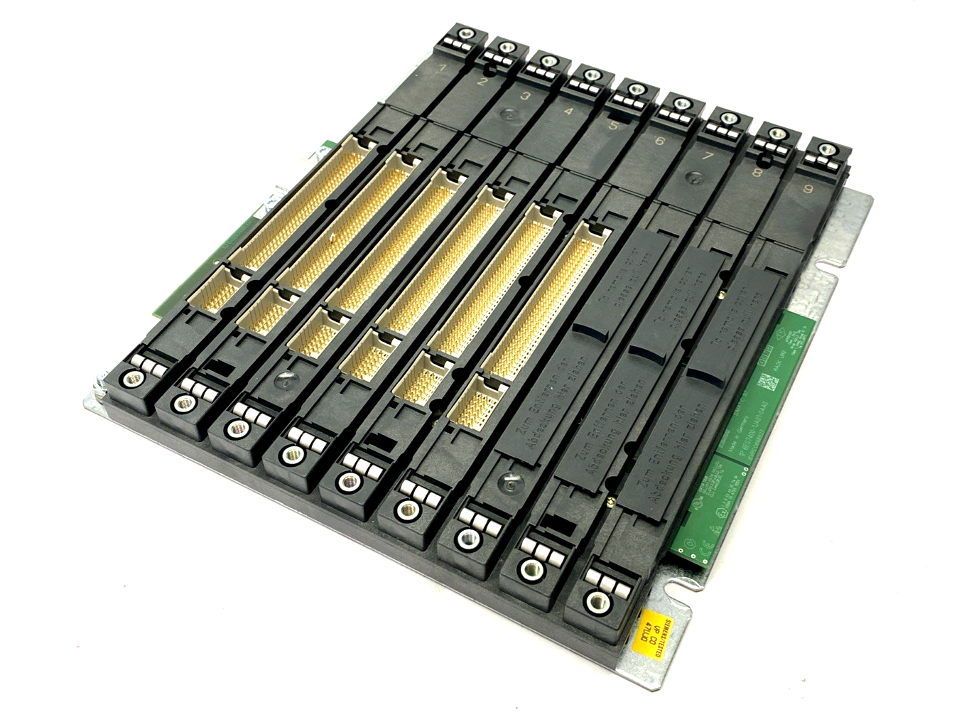Siemens 6ES7400-1JA01-0AA0 SIMATIC S7-400, PLC Rack/Chassis UR2, 9-Slot - Maverick Industrial Sales