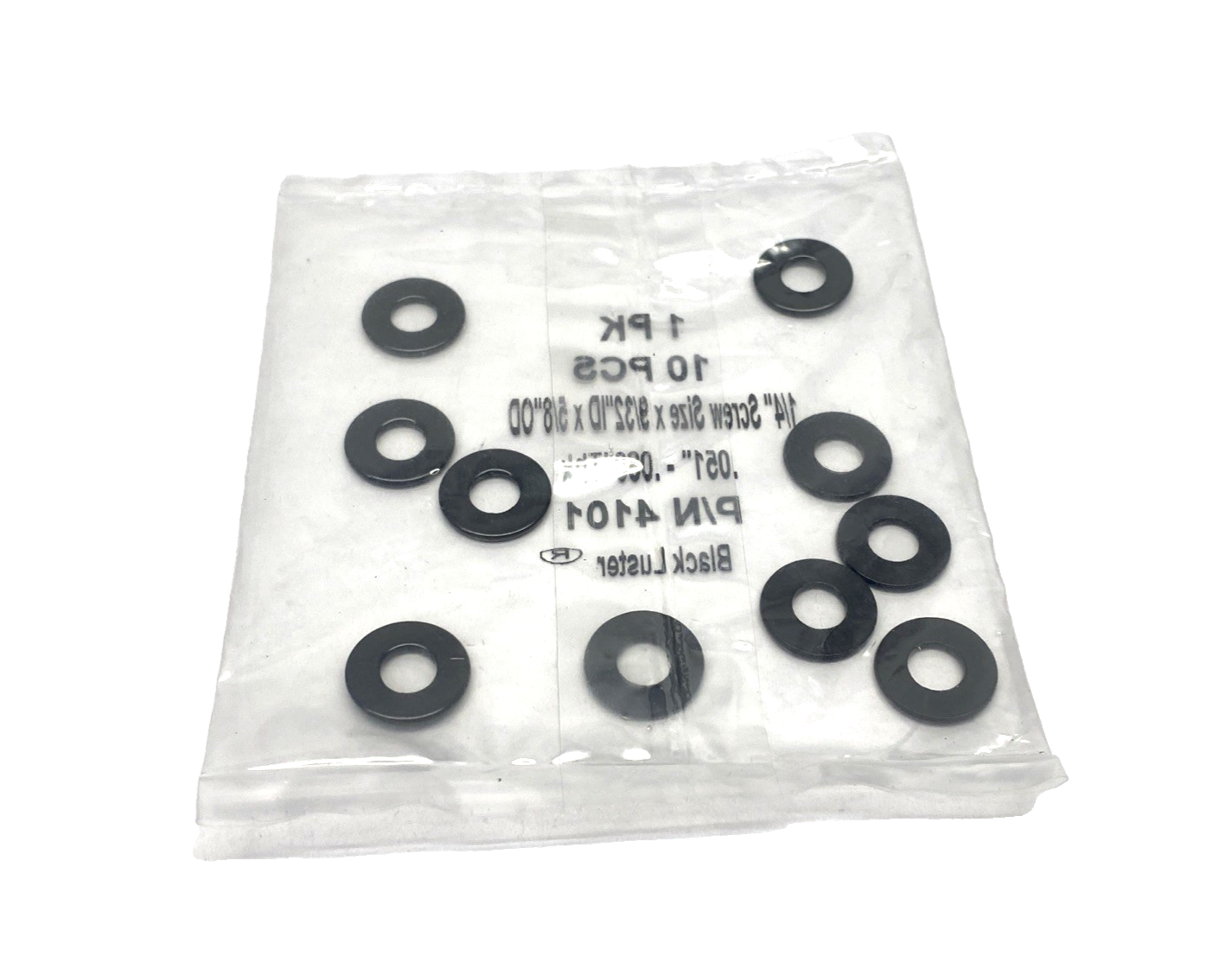91434A115,4101 | 91434A115 Black Luster Washer for 1/4" Screw, 9/32" ID x 5/8" OD 4101 LOT OF 20 - New – Open box - Maverick Industrial Sales