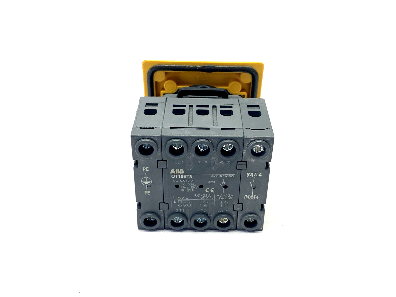 OT16ET3 | ABB Disconnect Switch 25A 8kV - Used - Maverick Industrial Sales