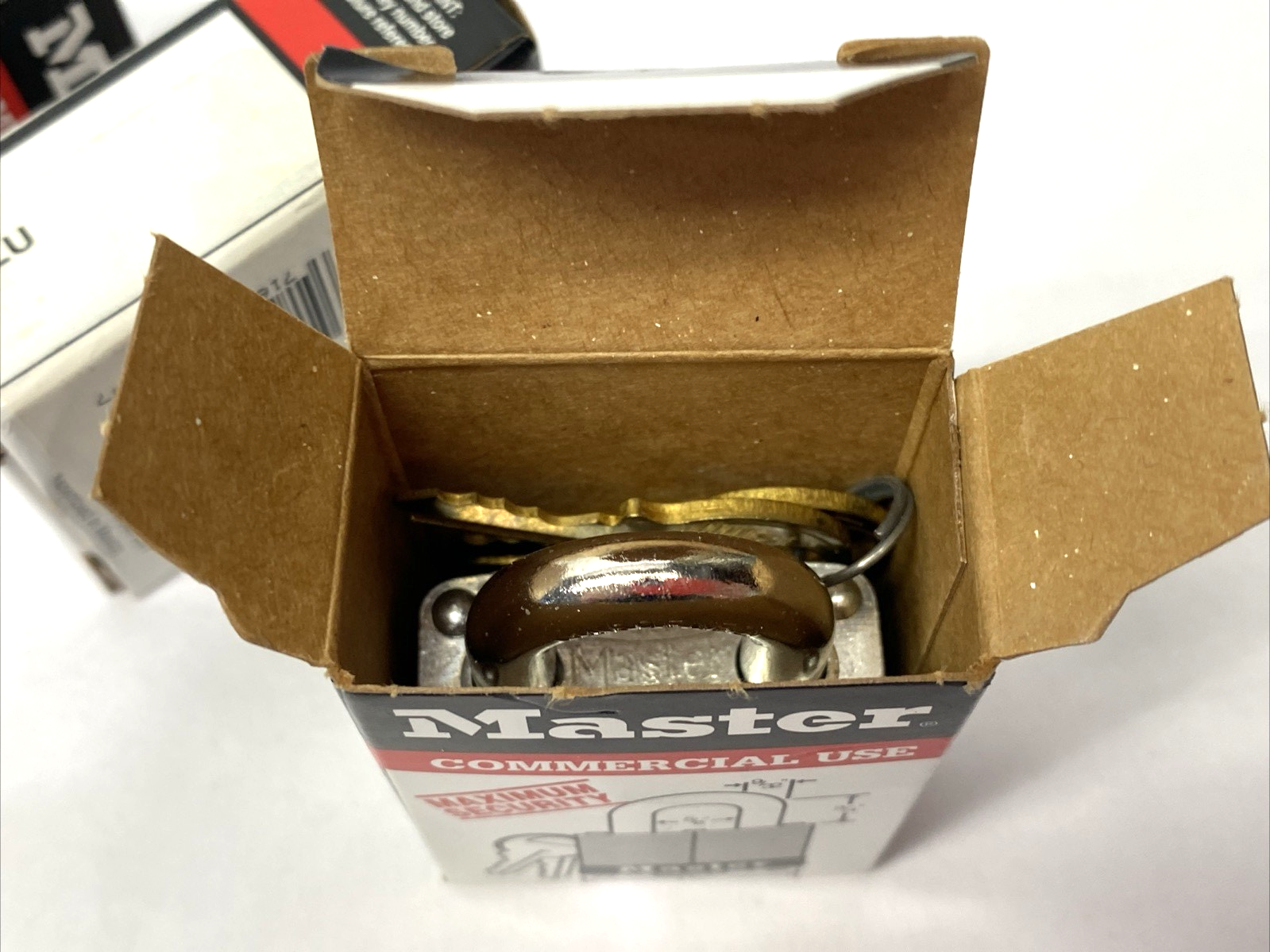 Master Lock 3BLU Blue Laminated Steel Safety Padlock, 1-9/16in (40mm) LOT OF 3 - Maverick Industrial Sales