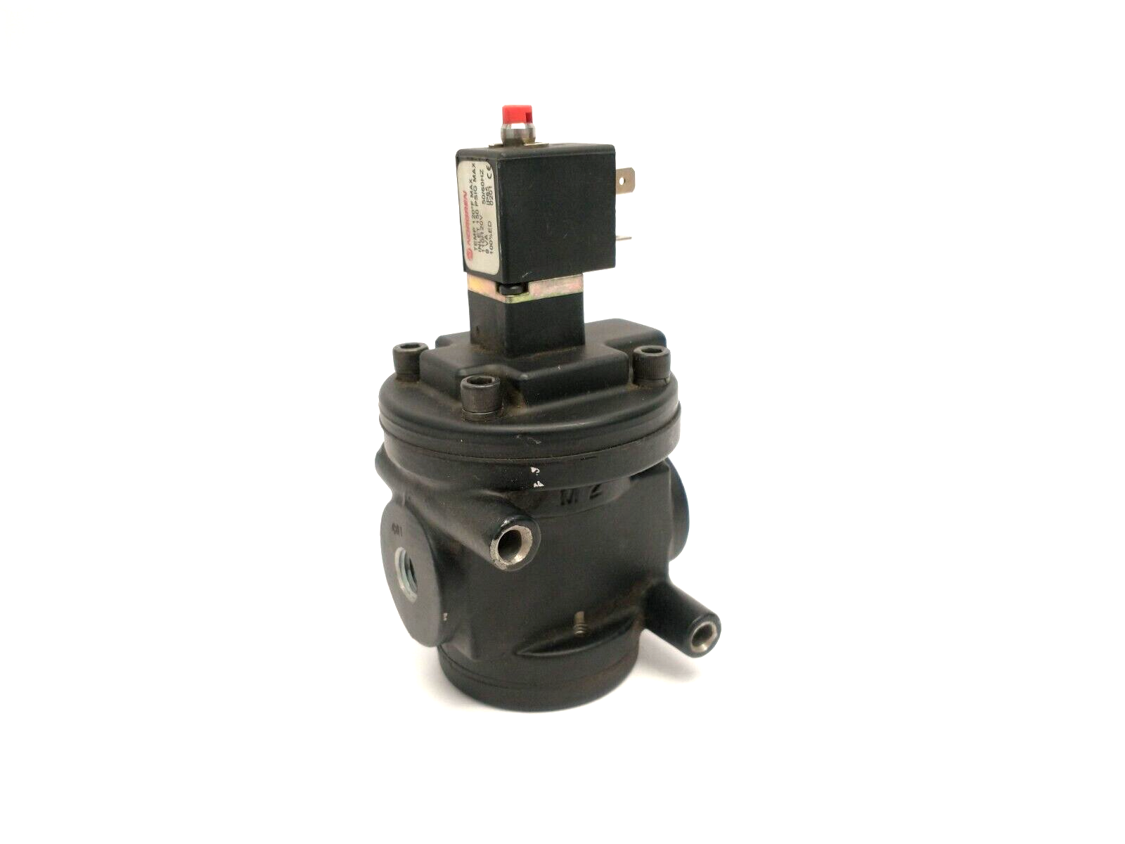 Norgen A1012C-CY Prospector Series Internal Pilot Poppet Valve 1/4"NPT 110/120V - Maverick Industrial Sales
