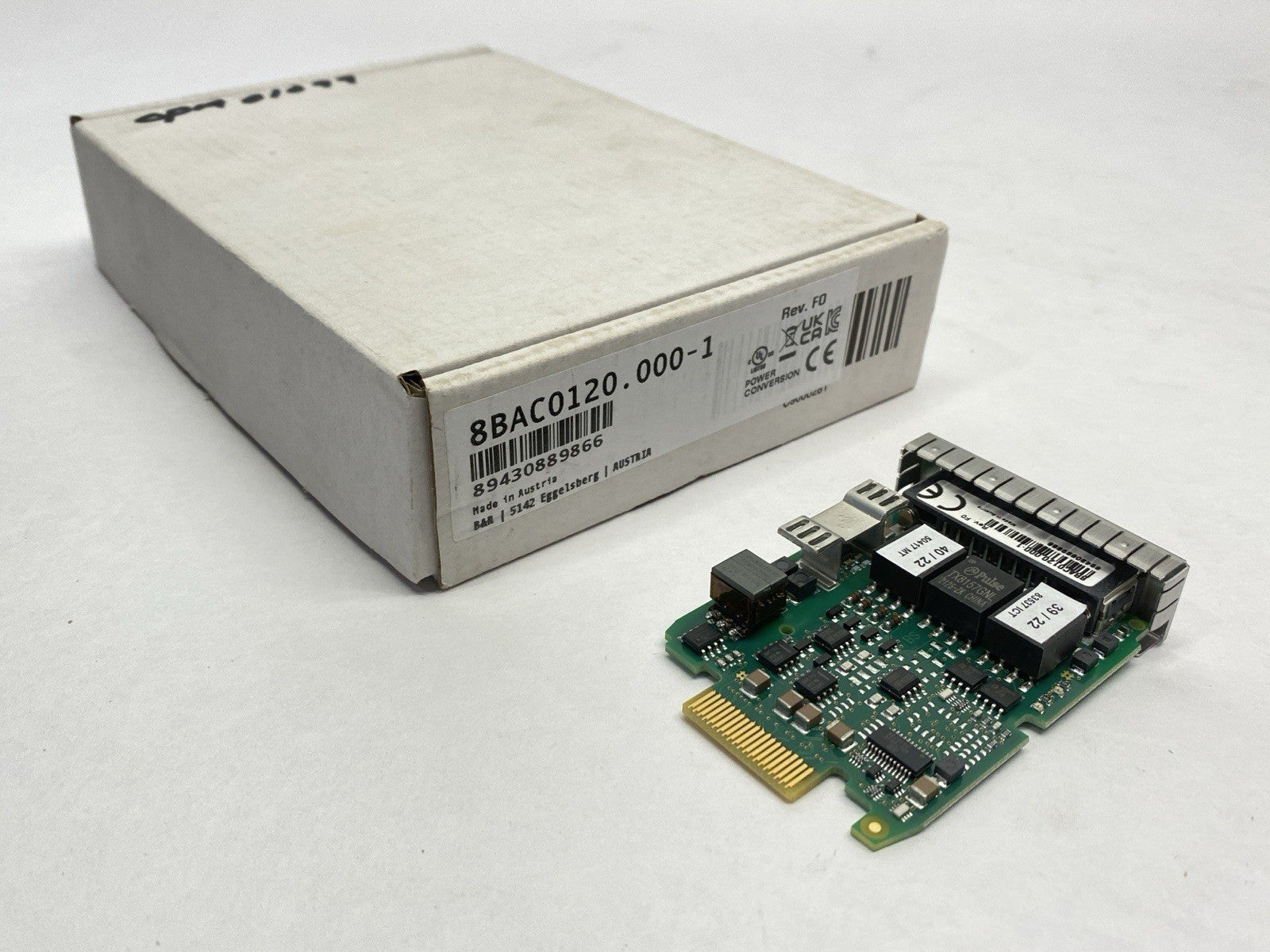 B&R 8BAC0120.000-1 Rev F0 ACOPOSmulti Plug-In Module EnDat 2.1 Interface - Maverick Industrial Sales