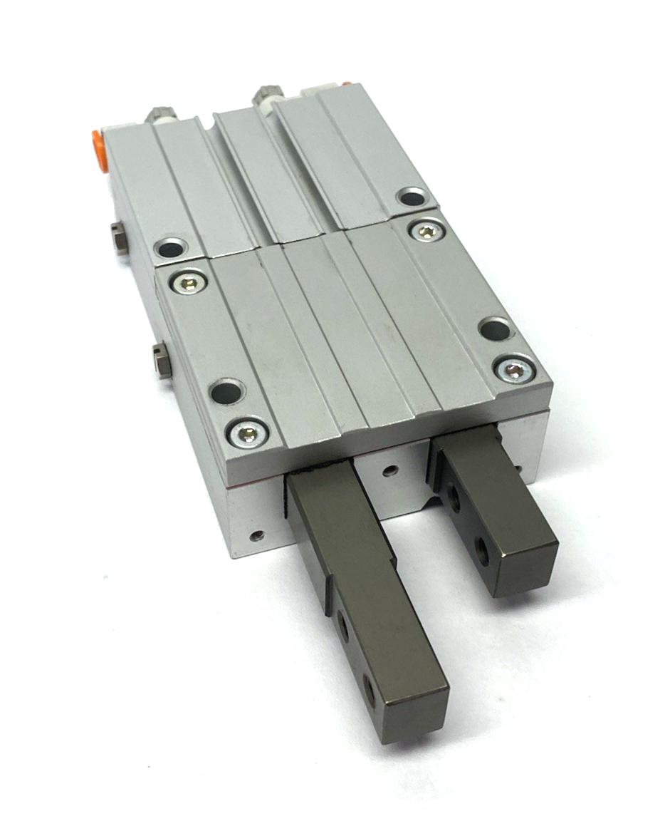 SMC MIW20-20D Slider Guide Escapement Cylinder 2 Sequential Fingers, 20mm Stroke - Maverick Industrial Sales