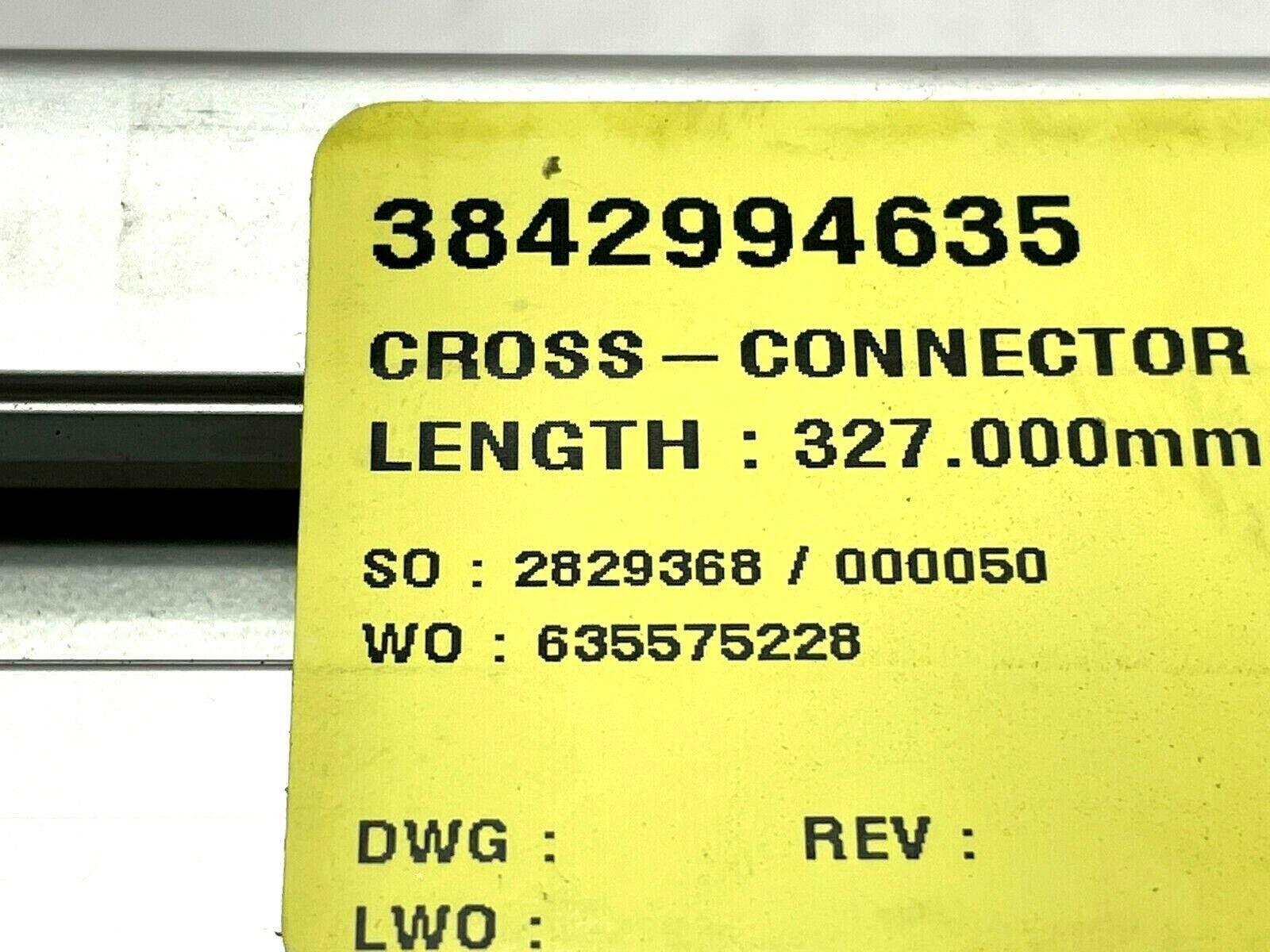Bosch Rexroth 3842994635 Cross Connector 45X60 LOT OF 2 - Maverick Industrial Sales