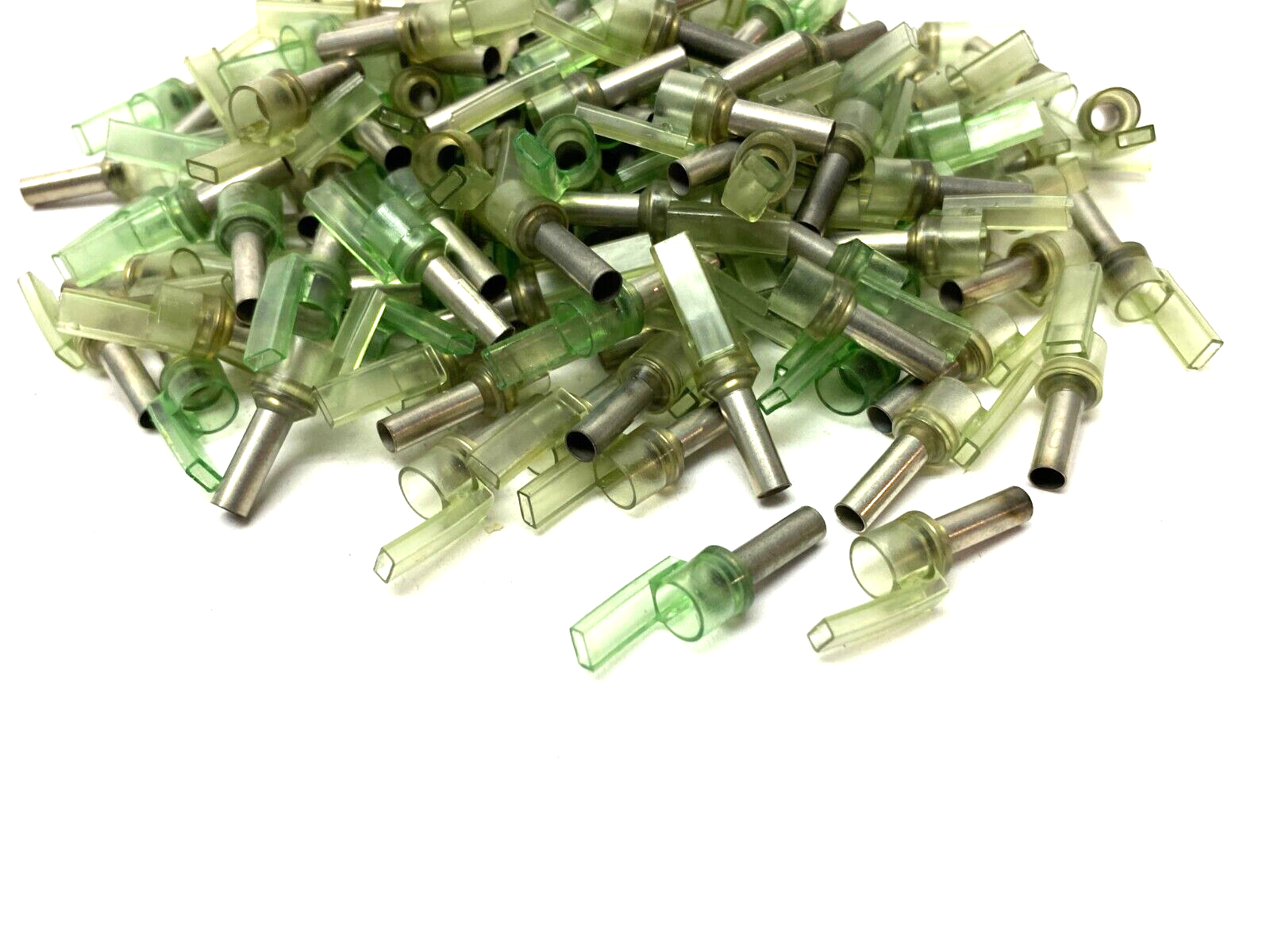 Grafoplast 710/60 12mm Spark Crimp-On Pins for Cable O.D. 6mm OPEN BOX OF 100 - Maverick Industrial Sales