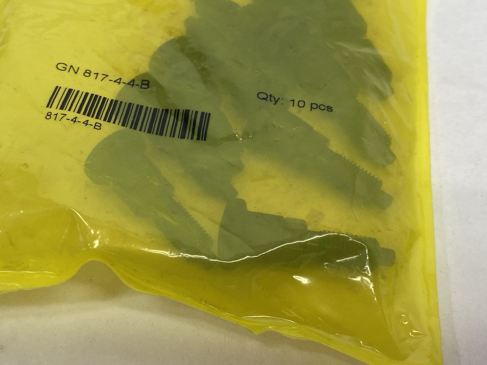 GN 817-4-4-B | Ganter Norm Indexing Plunger, M 8 x 1, Steel, PKG OF 10 - New - Maverick Industrial Sales