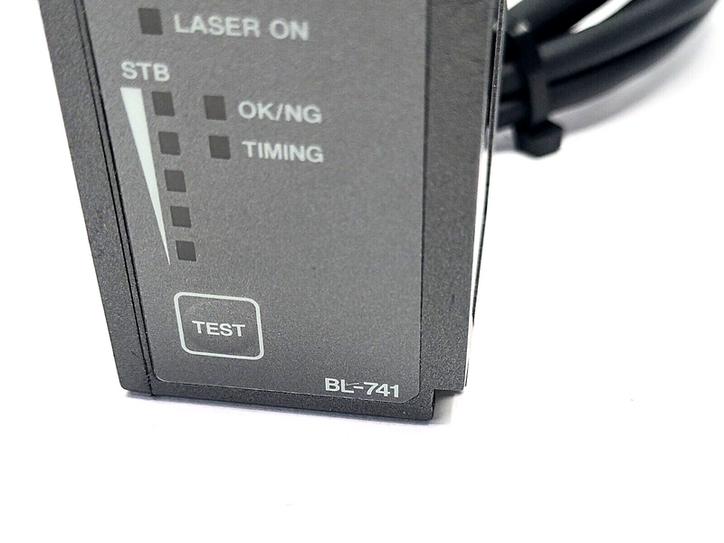 Keyence BL-741 Laser Barcode Reader Raster Type, 150-750mm Range, 24VDC - Maverick Industrial Sales