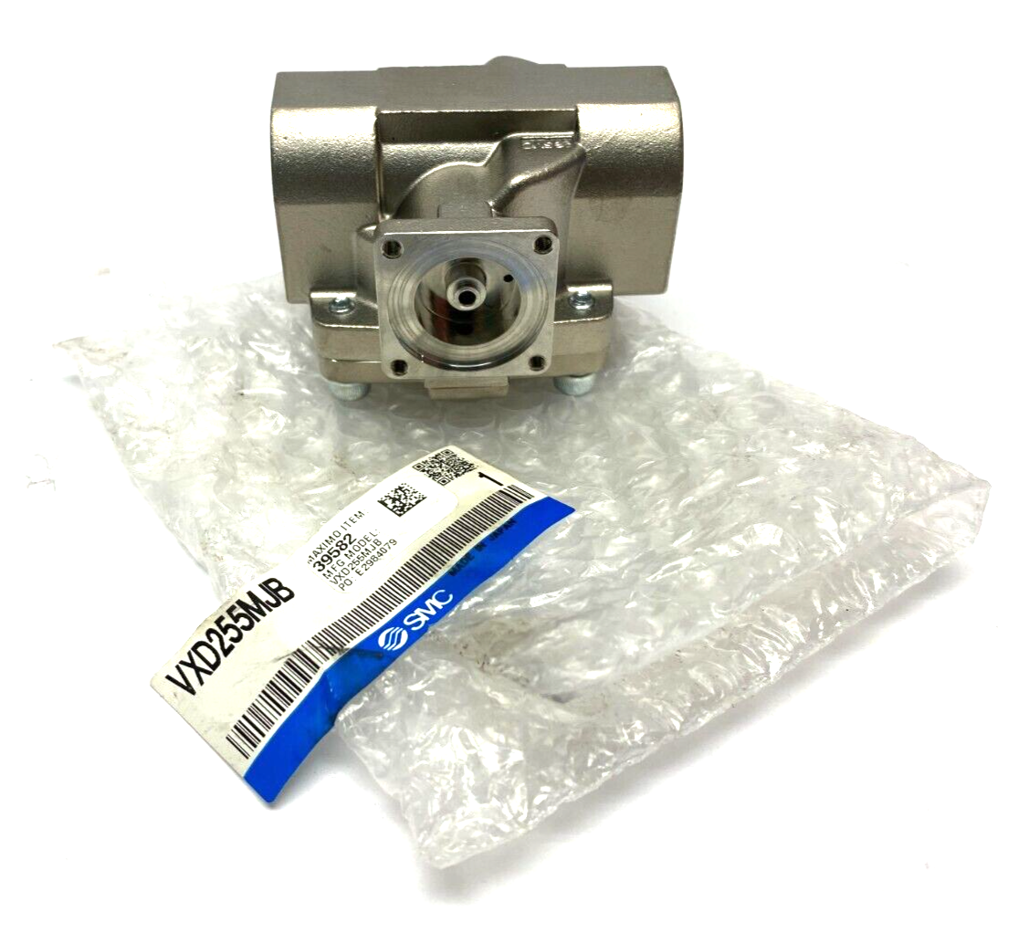 VXD255MJB | SMC Pilot Operated Solenoid Valve 2-Port - Maverick Industrial Sales