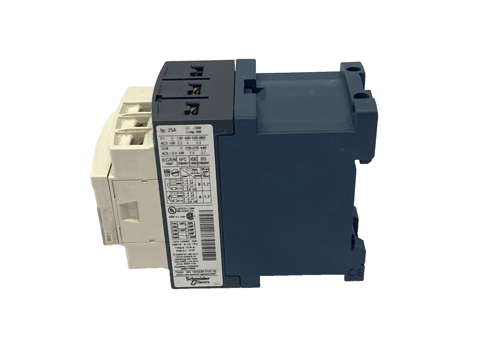 LC1D09BD | Telemecanique Contactor 3P 9A 24VDC - Used - Maverick Industrial Sales