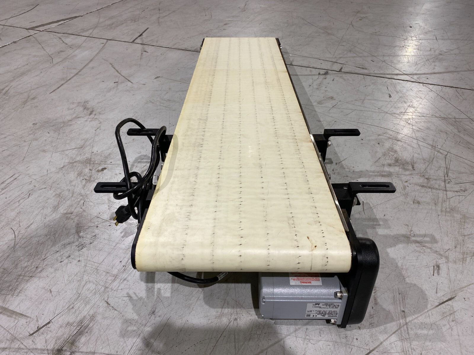 Brother GF12N030-BMLD1AX Induction Motor Flat Belt Conveyor 12.5" W x 53" L - Maverick Industrial Sales