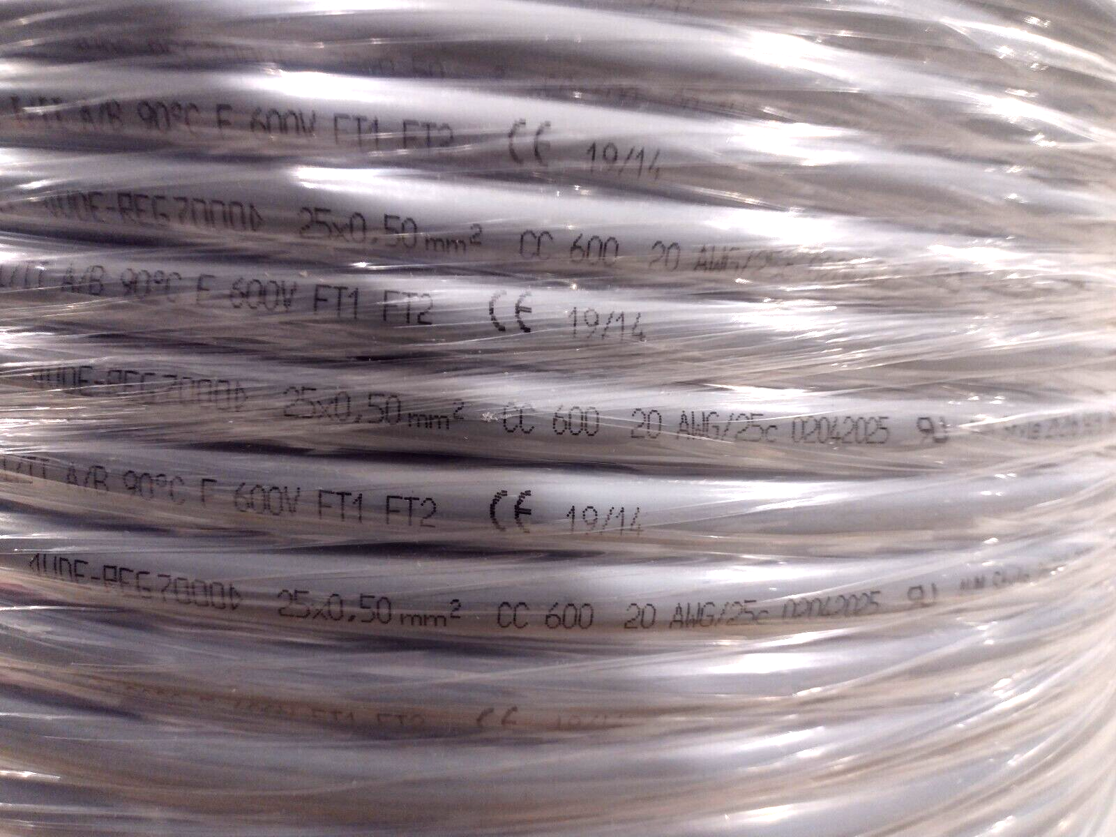 SAB Brockskes 02042025 25C 20 AWG Flexible Multi Conductor Control Cable 1150 FT - Maverick Industrial Sales