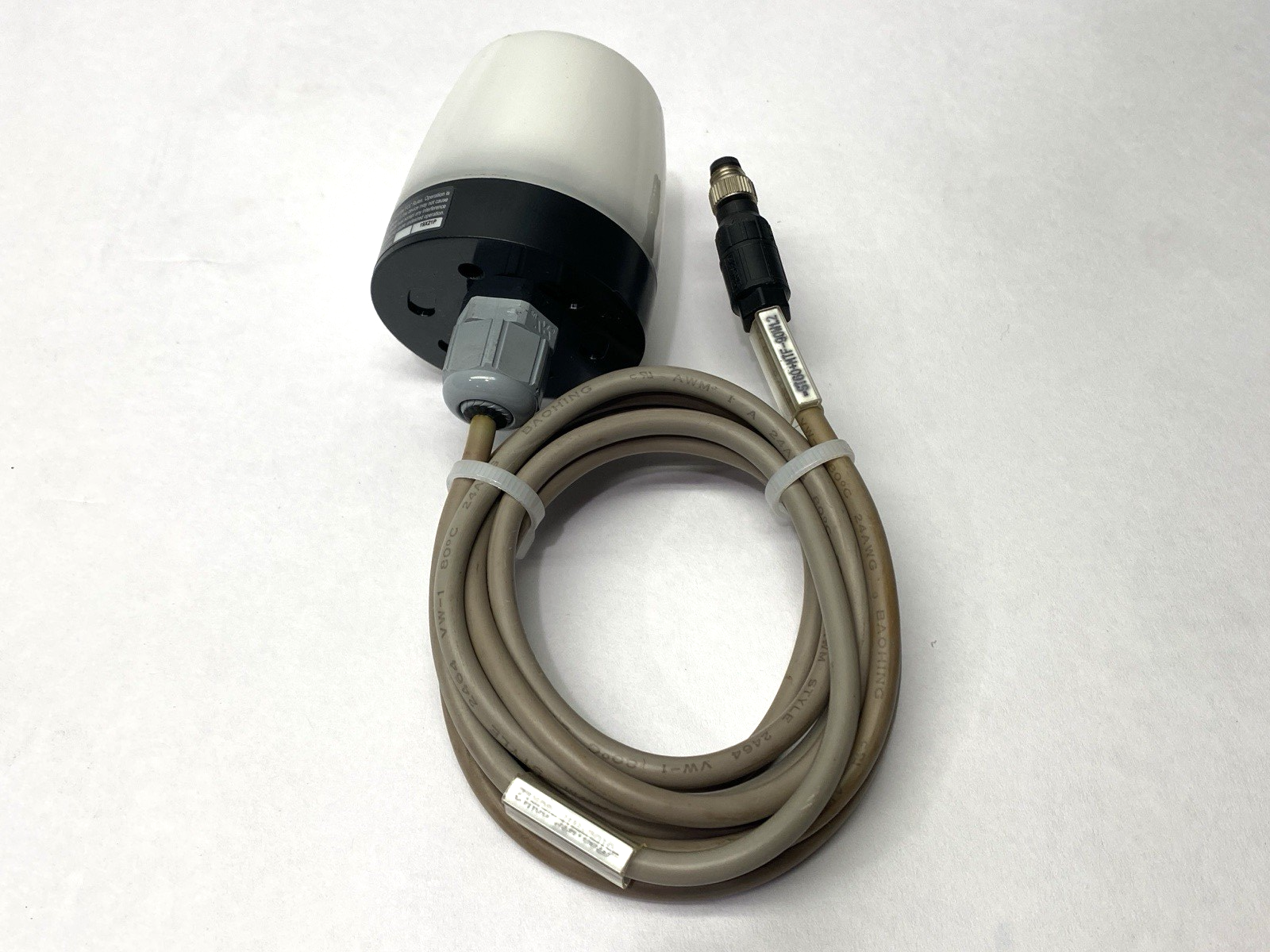 Patlite NE-M1ANN-M Beacon 2m Cable 56mm 12-24VDC - Maverick Industrial Sales