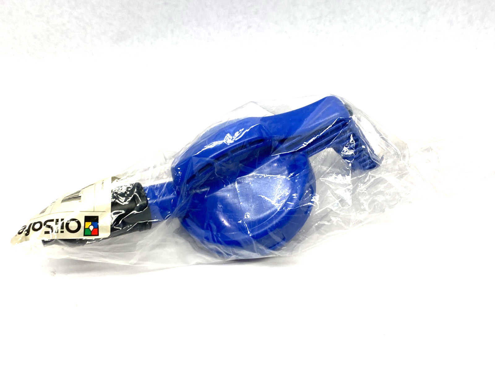 100502 | Oilsafe Wide Stumpy Spout Lid, Blue - New - Maverick Industrial Sales