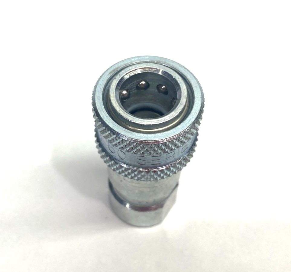 95825K79 | Quick-Disconnect Sleeve-Lock Socket Fitting, Female, 1/8" NPT - New – Open box - Maverick Industrial Sales