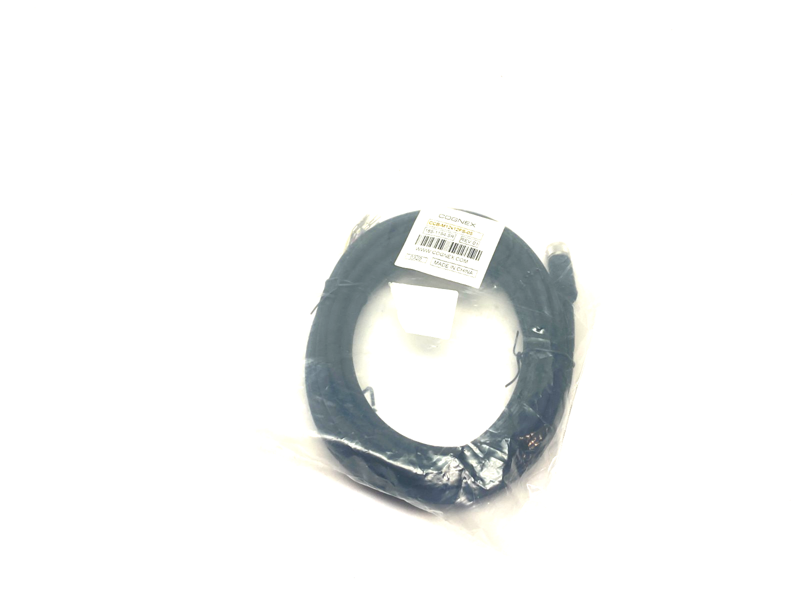 Cognex CCB-M12x12FS-05 Single Ended Breakout Cable 5m 185-1194-5R - Maverick Industrial Sales