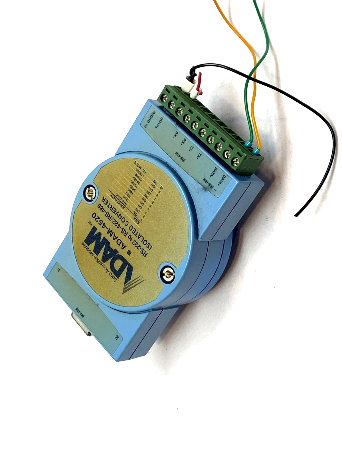 ADAM-4520 | Advantech Isolated RS-232 to RS-422/485 Converter 3kV 115.2kbps - For parts or not working - Maverick Industrial Sales