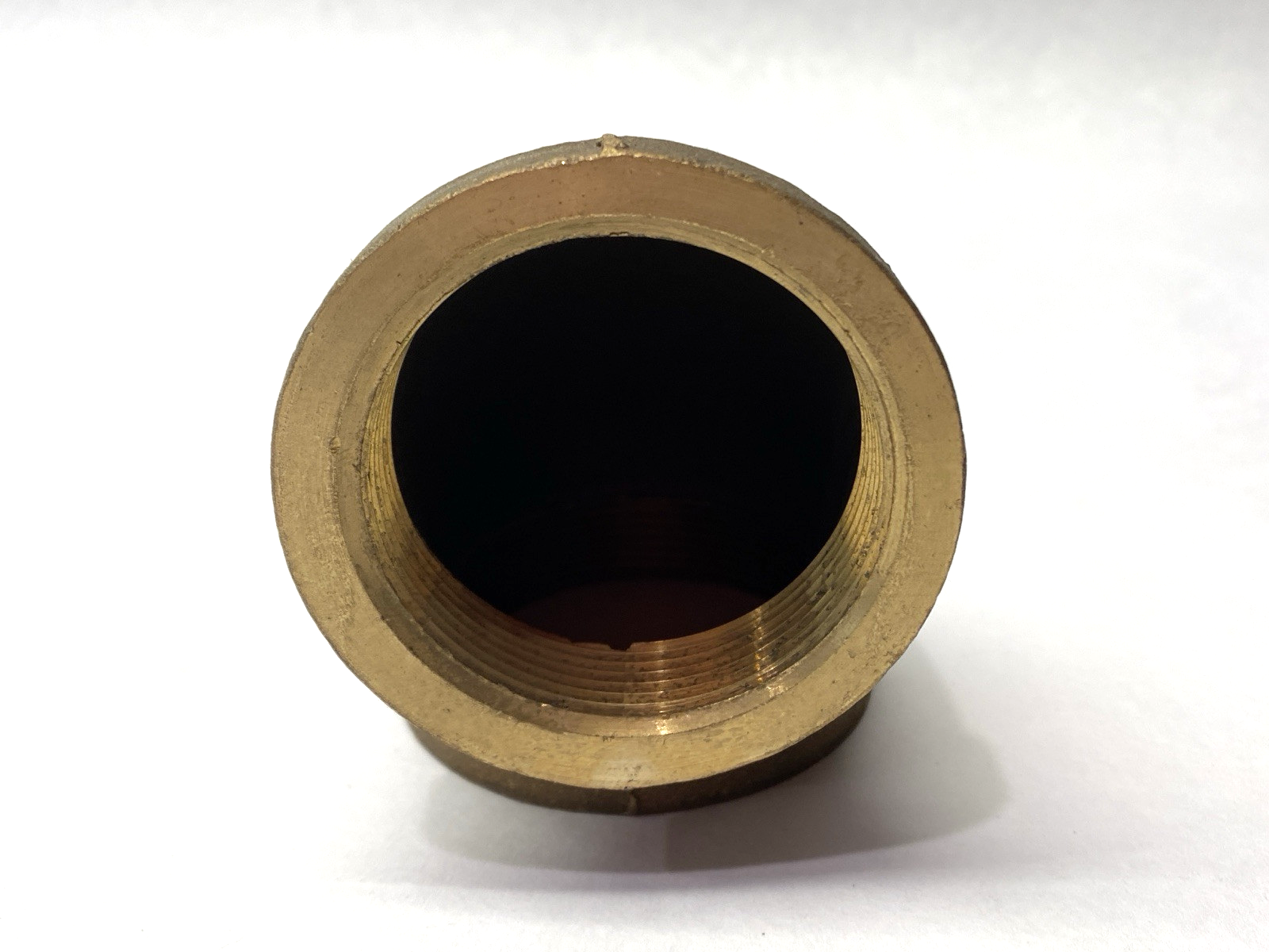 Right-Angle 2-1/4" NPT Brass Elbow - Maverick Industrial Sales