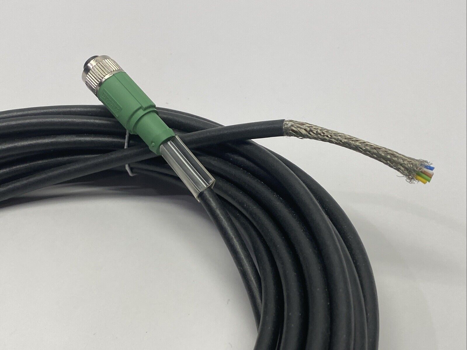 Phoenix Contact SAC-8P-10,0-PUR/M12FS SH Sensor Actuator Cordset 10m 1522891 - Maverick Industrial Sales