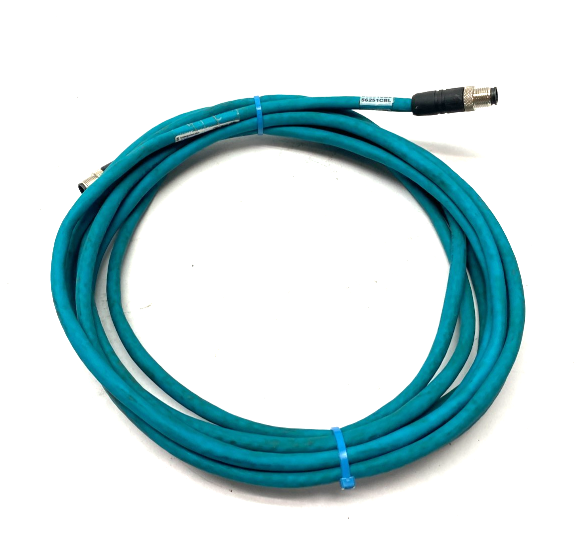 Lumberg Automation 0985 YM57530 100/5M Double End Ethernet Cordset 5m 900004140 - Maverick Industrial Sales