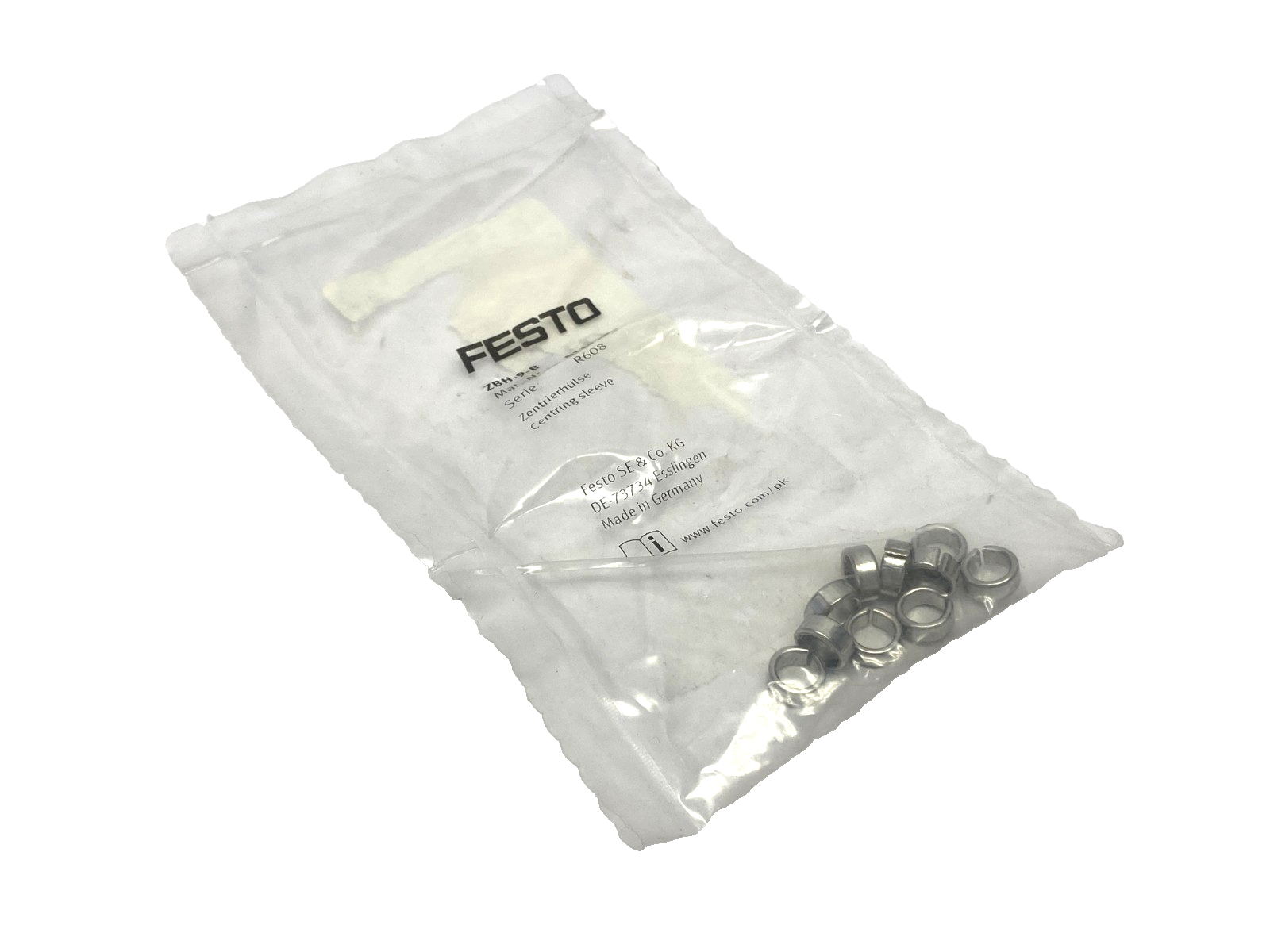 Festo ZBH-9-B Centering Sleeve 8137184 PACK OF 10 - Maverick Industrial Sales