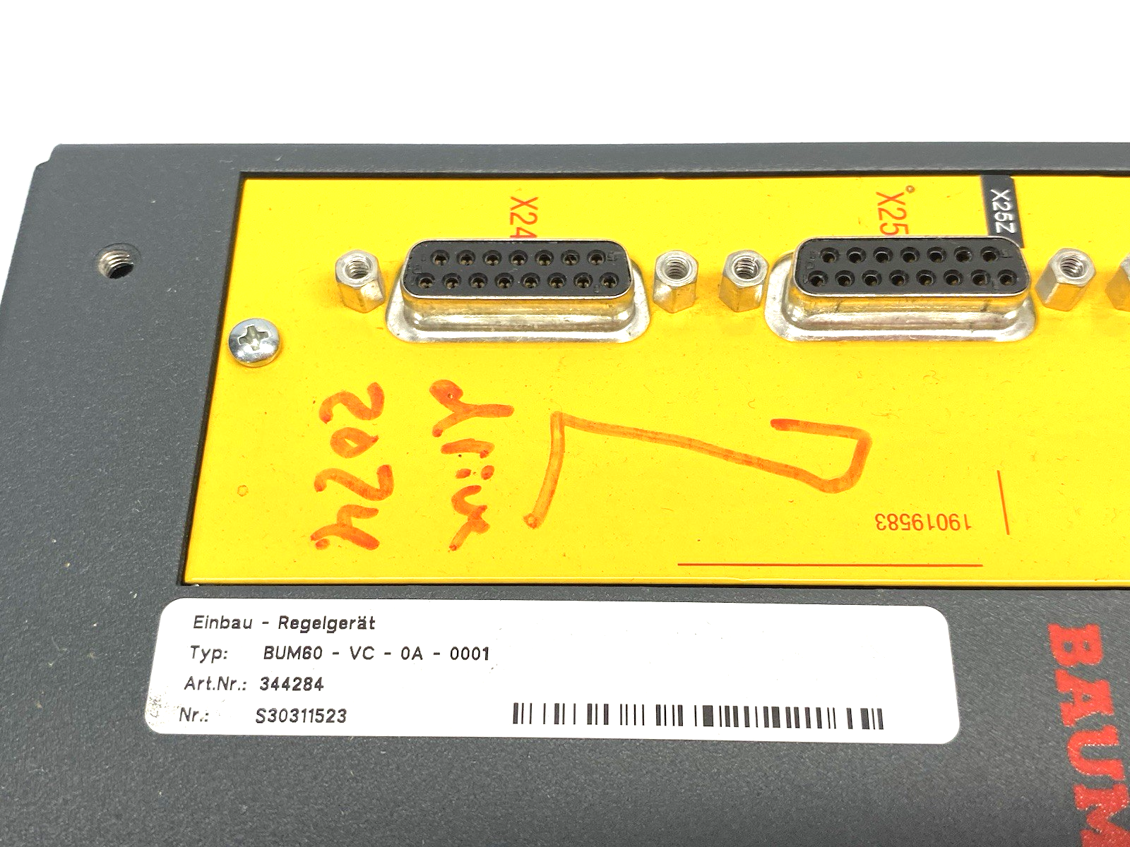 Baumüller BUM60-12/24-54-B-001 Servo Drive 3-Phase BUM60-VC-0A-0001 - Maverick Industrial Sales