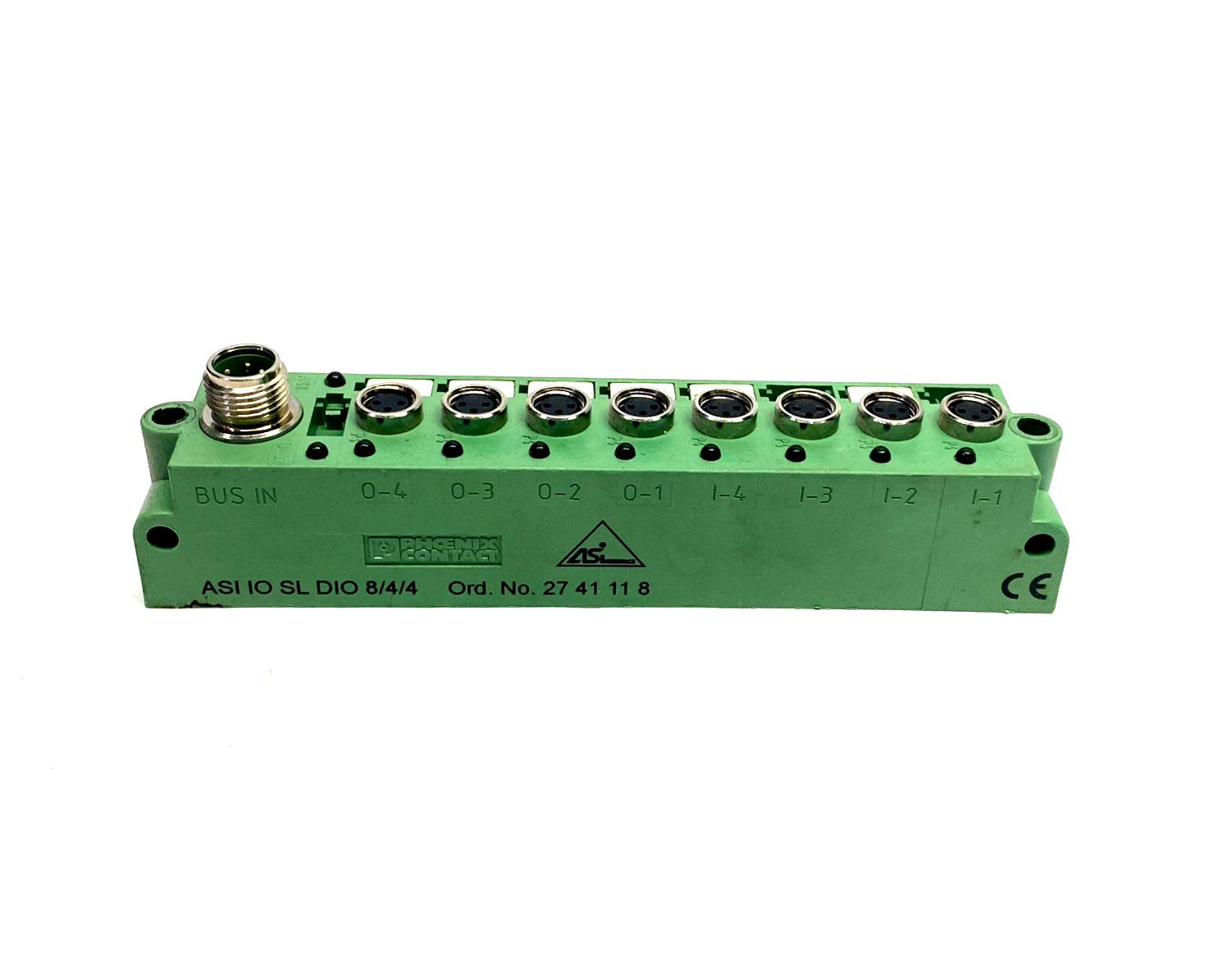 ASI IO SL DIO 8/4/4 | Phoenix Contact Distributed I/O Device 2741118 - Used - Maverick Industrial Sales