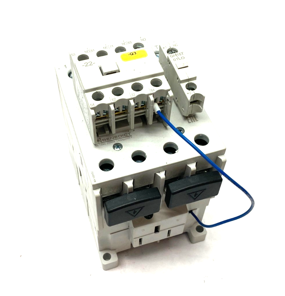 Benedict K3PV-80A00=24 Switching Contactor DC 4-Pole 80A 1000V - Maverick Industrial Sales