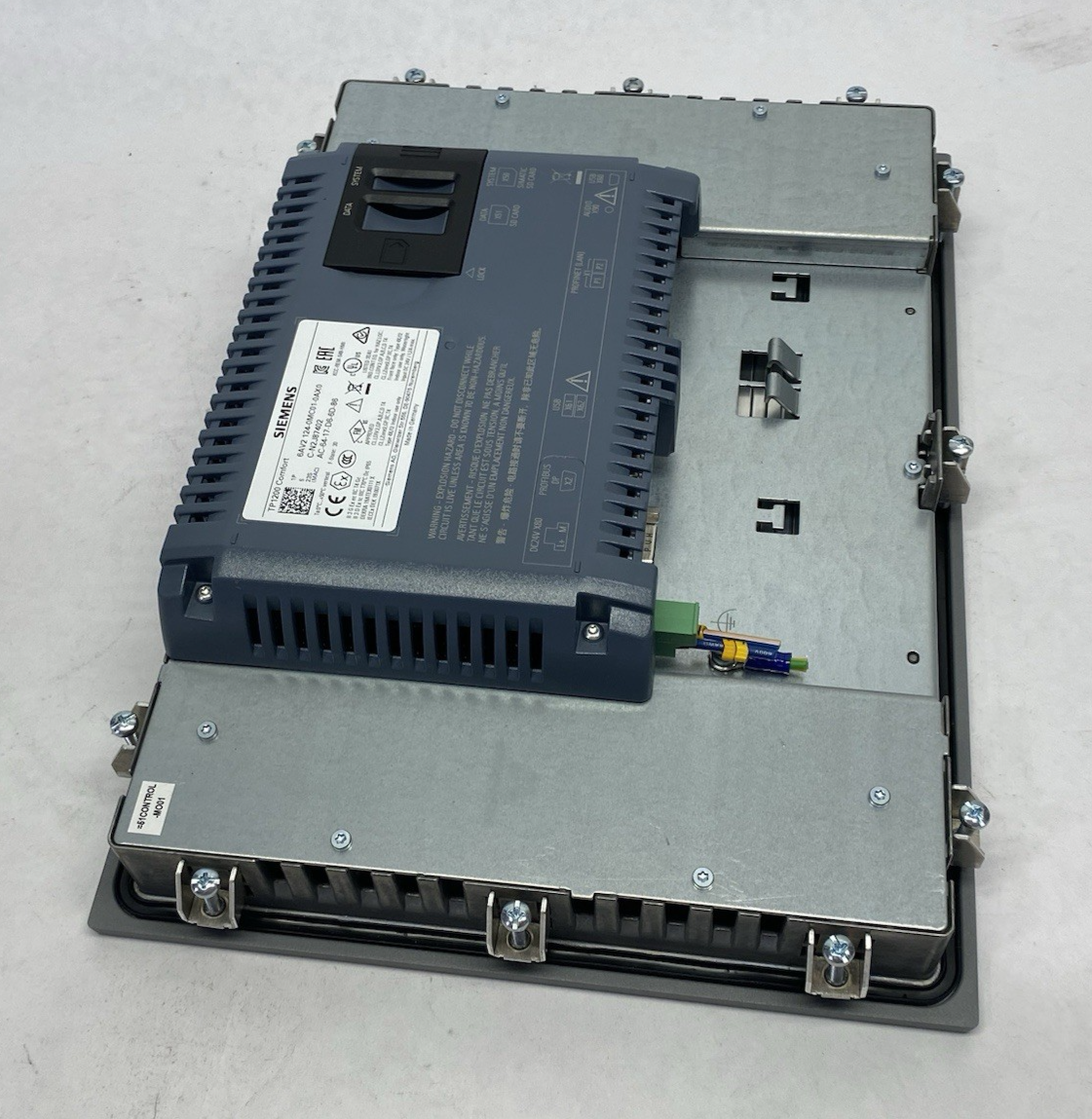 Siemens 6AV2124-0MC01-0AX0 SIMATIC HMI TP1200 Comfort Panel 12", SMALL SCRATCH - Maverick Industrial Sales