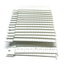 Murrplastik 86401210 Terminal Block Label Plate White BOX OF 1400 - Maverick Industrial Sales