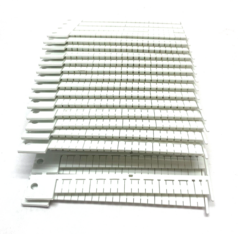 Murrplastik 86401210 Terminal Block Label Plate White BOX OF 1400 - Maverick Industrial Sales