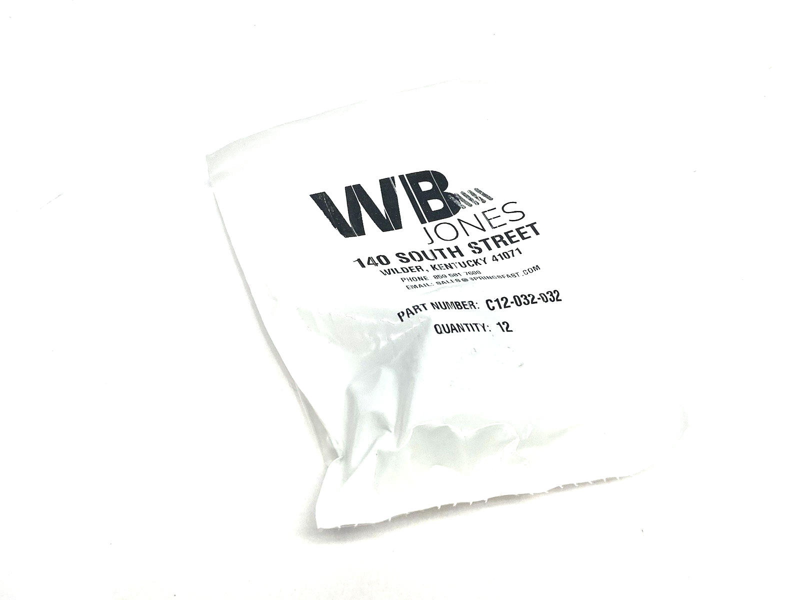 C12-032-032 | WB Jones Compression Spring, 1" Long, 0.36" OD, 0.296" ID 12-PACK - New - Maverick Industrial Sales