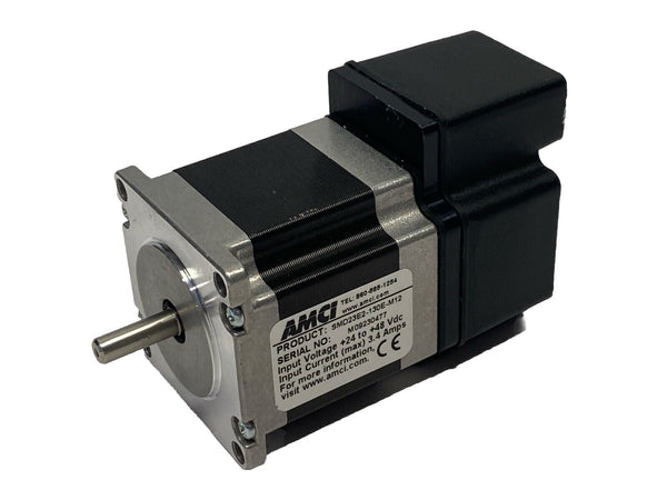 AMCI SMD23E2-130E-M12 Ethernet Integrated Stepper Motor Dual Network Ports M12 - Maverick Industrial Sales