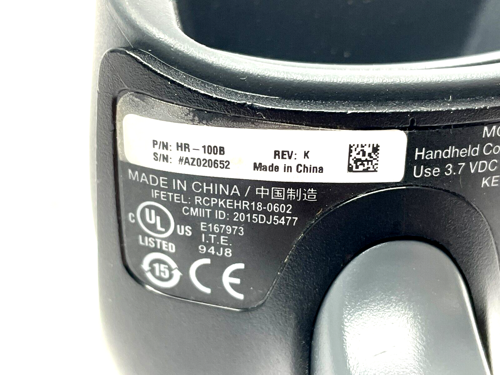 HR-100B | Keyence Rev. K Standard Wireless Handheld Code Reader - Used - Maverick Industrial Sales