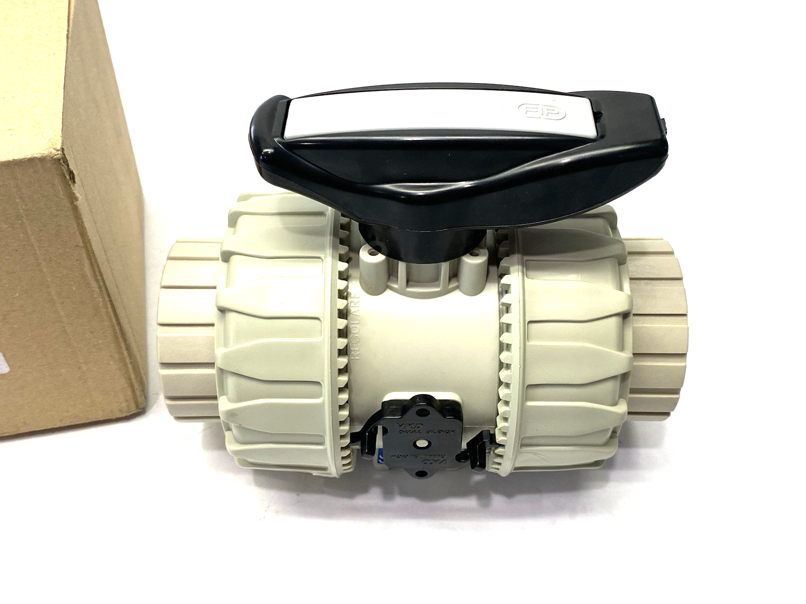 FIP VKDFM200E DUAL BLOCK® 2-way Ball Valve, BSP Threaded Ends VKDFM 2" EPDM - Maverick Industrial Sales