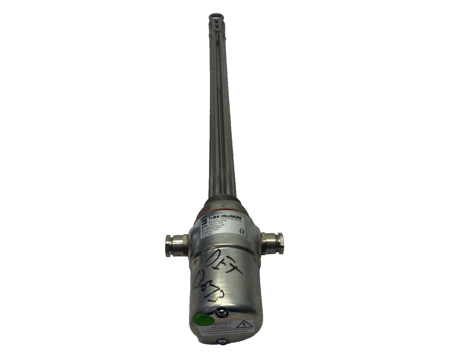 Turk Hillinger TH-LS 70810 Immersion Heater 480V 3000W 0-100 Deg. C - Maverick Industrial Sales