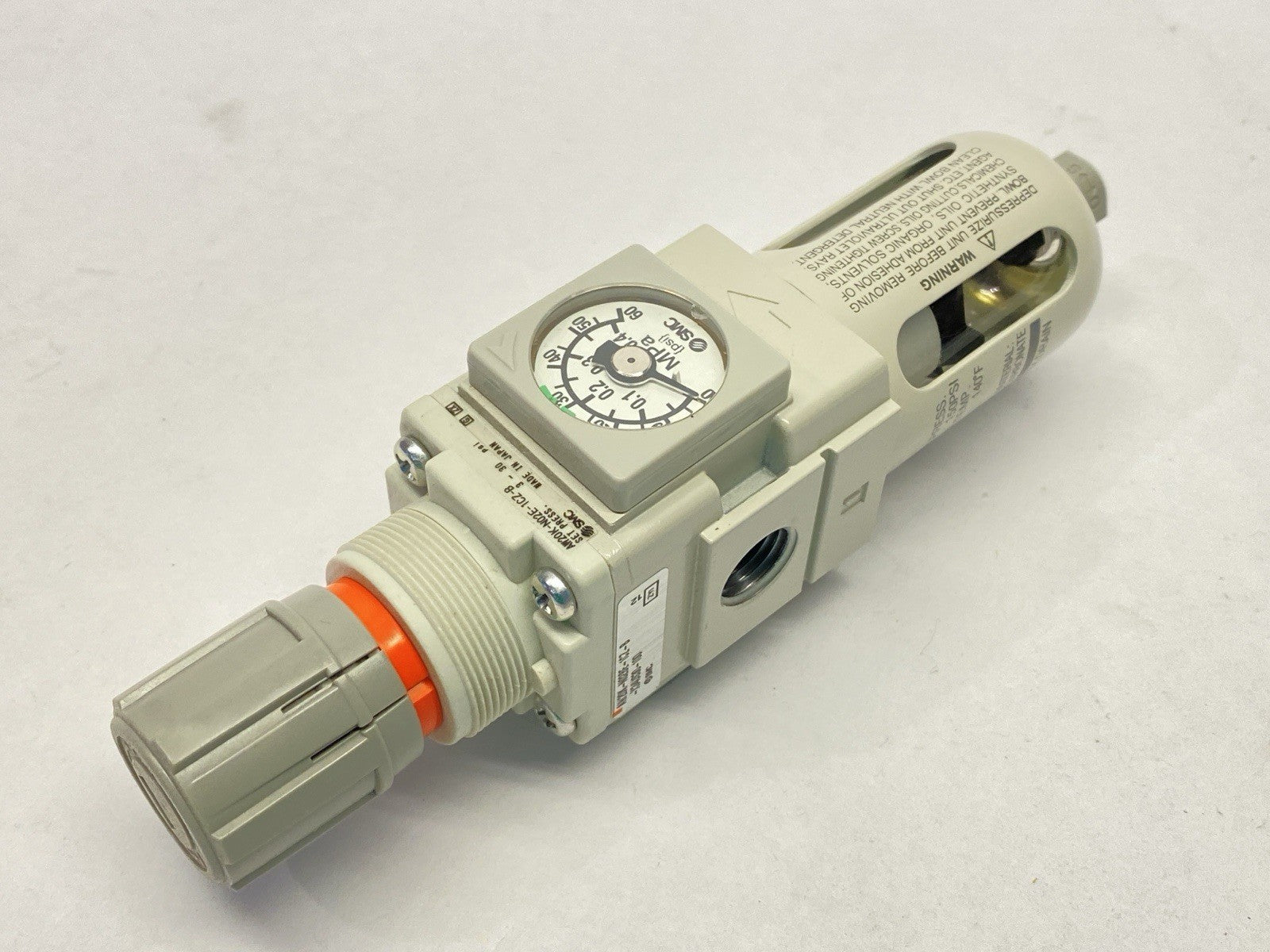 AW20K-N02E-1CZ-B | SMC Pneumatic Filter Regulator - New – Open box - Maverick Industrial Sales