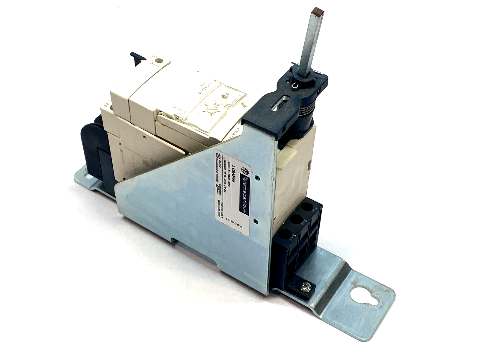 LUCA12BL | Schneider Electric Starter Control Unit, LU9AP12 Handle, LU9AP00 LU9SPO - Used - Maverick Industrial Sales